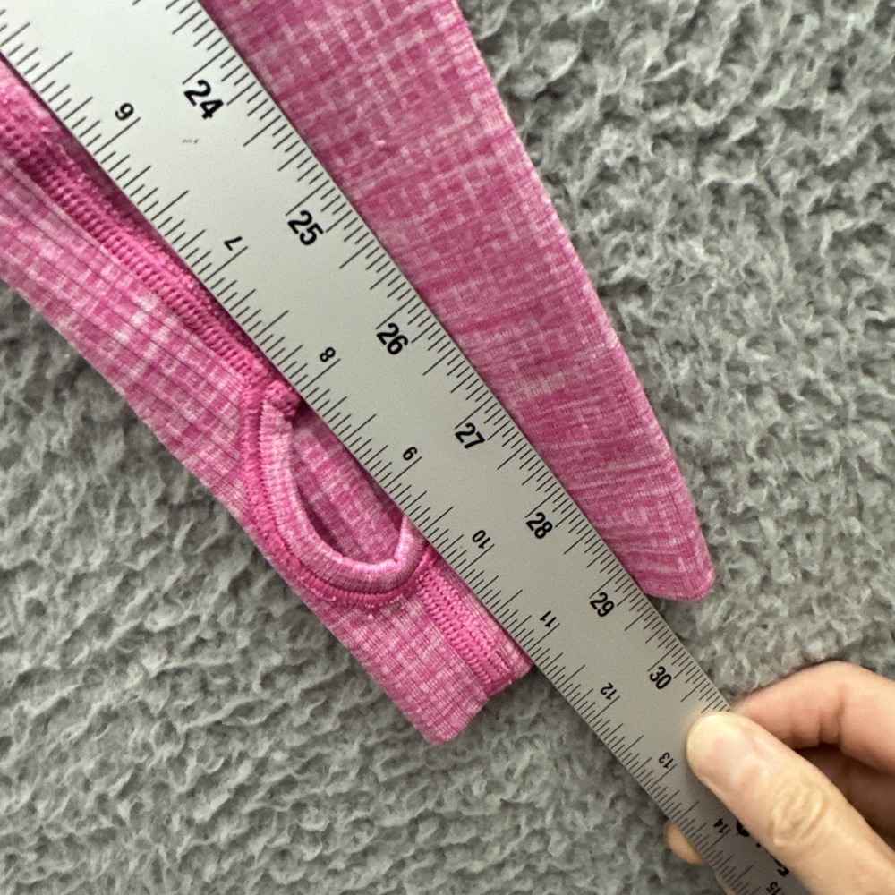 Lululemon Swiftly Long Sleeve Shirt Pink Athletic Athleisure Running Women's 8 - Picture 8 of 9